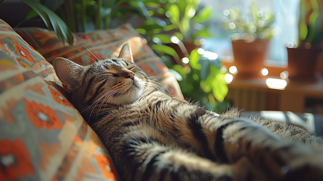 Proč vaše kočka ráda spí u vašich nohou? Rozbor kočičího chování