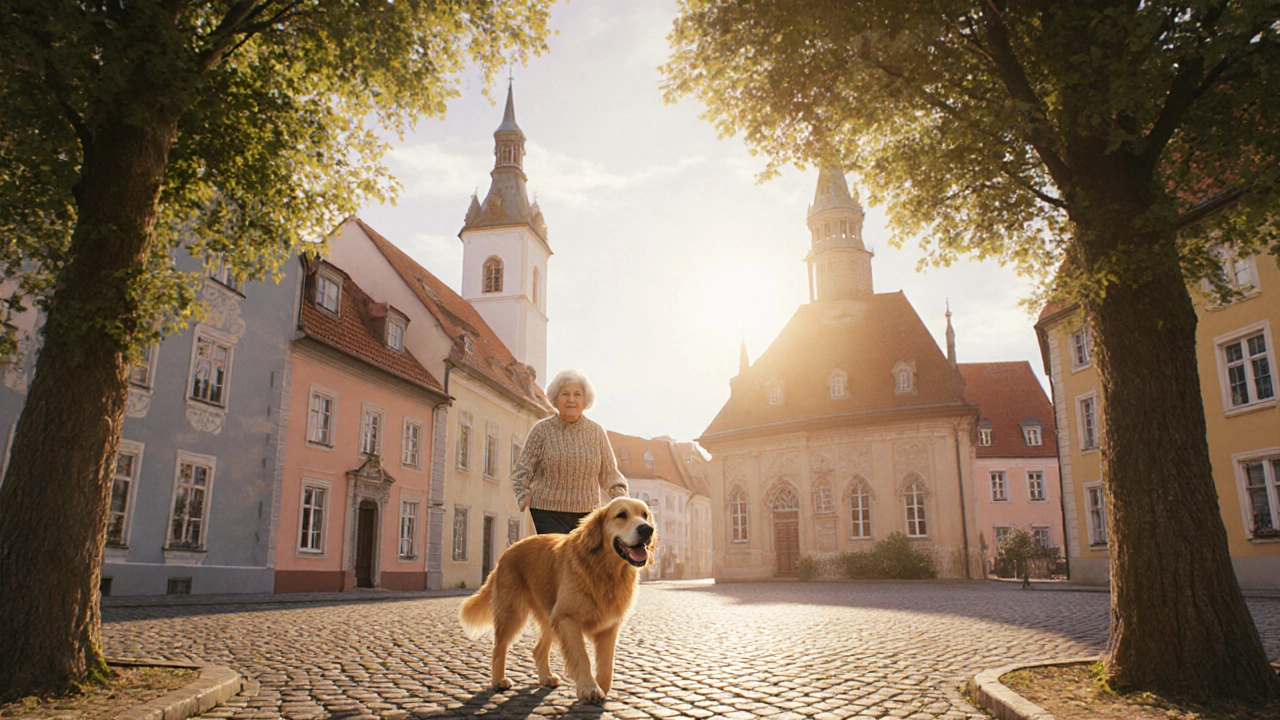 Optimální délka procházky se starým psem - praktický průvodce