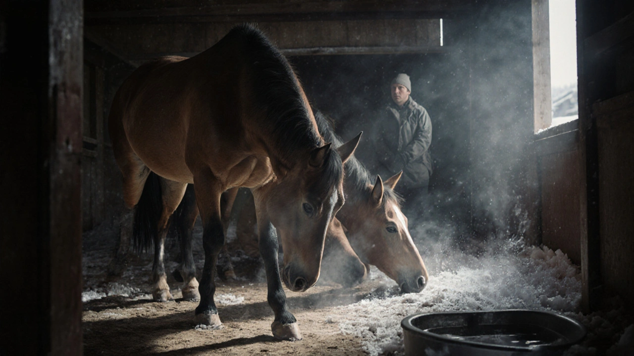 Co způsobuje koliku u koní? Příčiny, příznaky a co s tím dělat