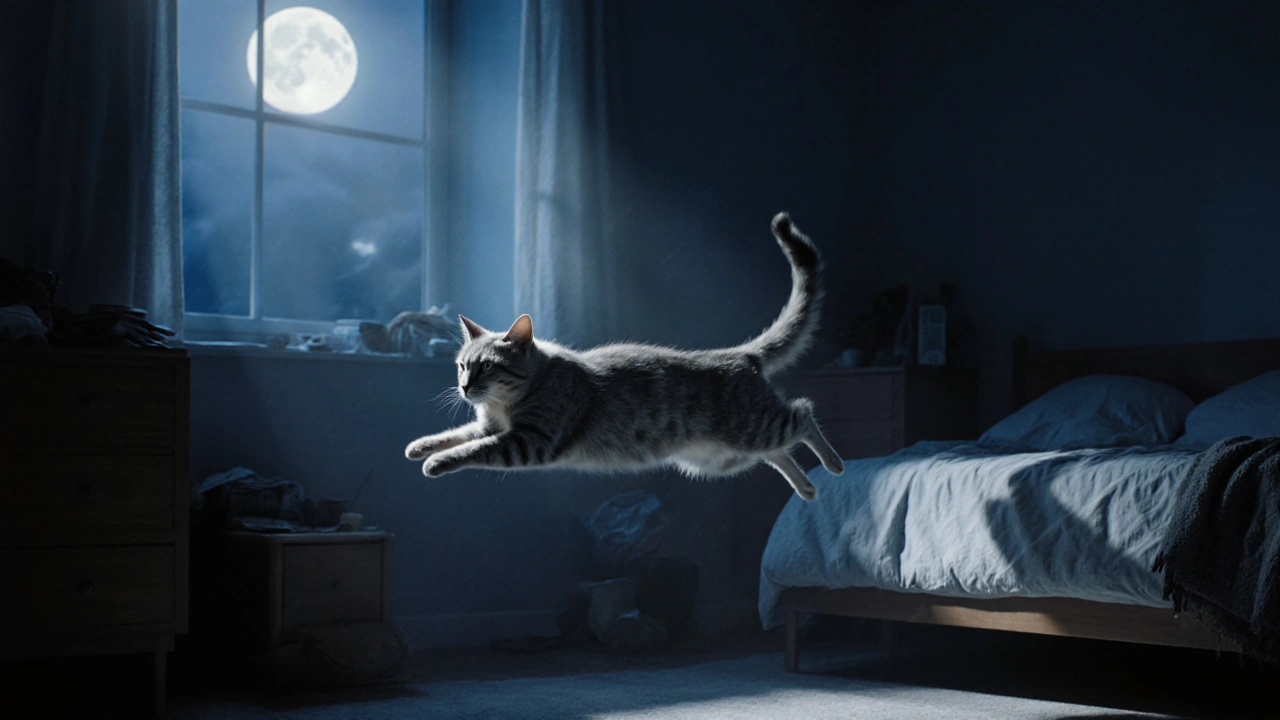 Co dělají kočky v noci? Proč se probouzejí a co to znamená pro jejich zdraví