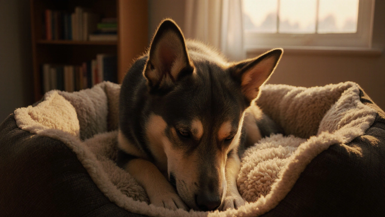 Co znamená, když pes hrabe do pelechu? Příčiny a co s tím dělat