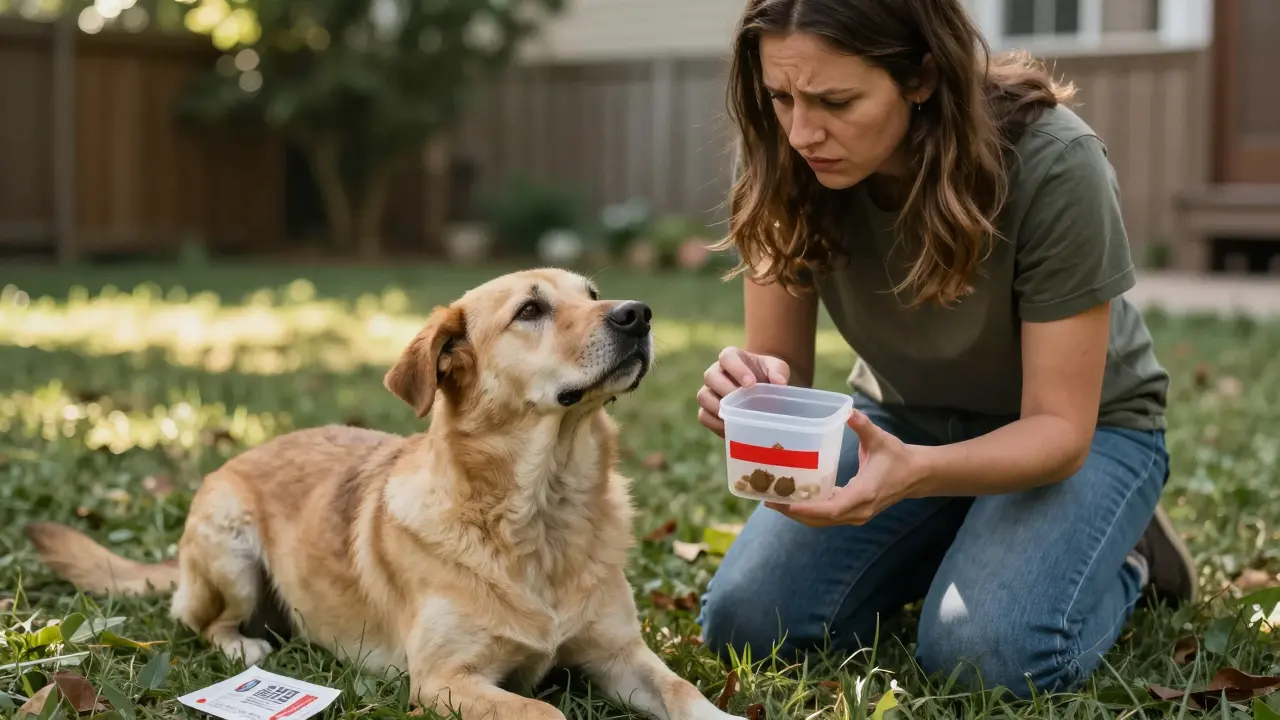 Co znamená zapáchající stolice u psa? Příčiny a co s tím dělat