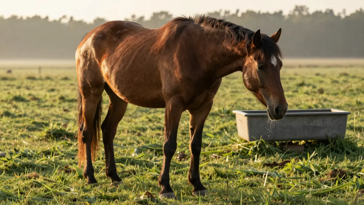 Jak dlouho může trvat zánět žaludku u koní a co s tím dělat?