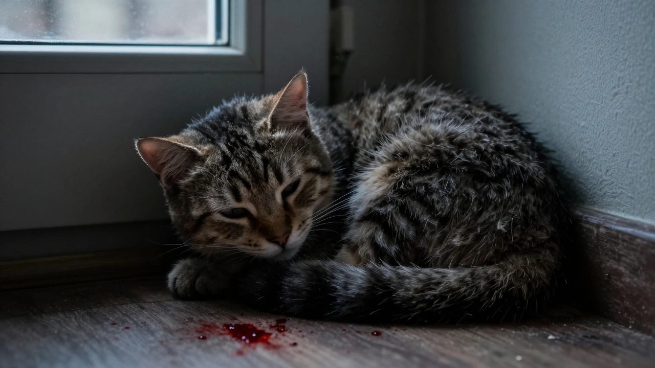 Jak se projevuje panleukopenie u koček?