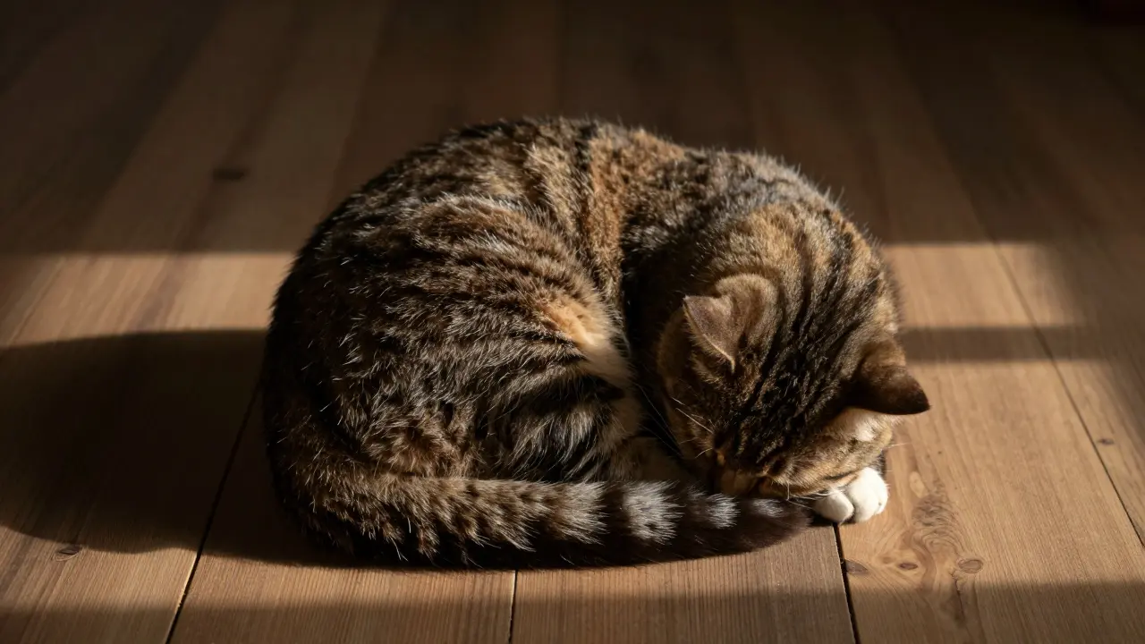 Jak leží kočka, když má bolesti? Známky a co s tím dělat