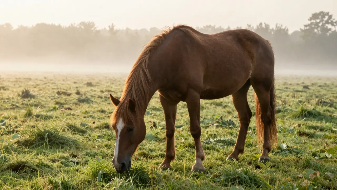 Jak často by měl kůň dostávat krmivo?