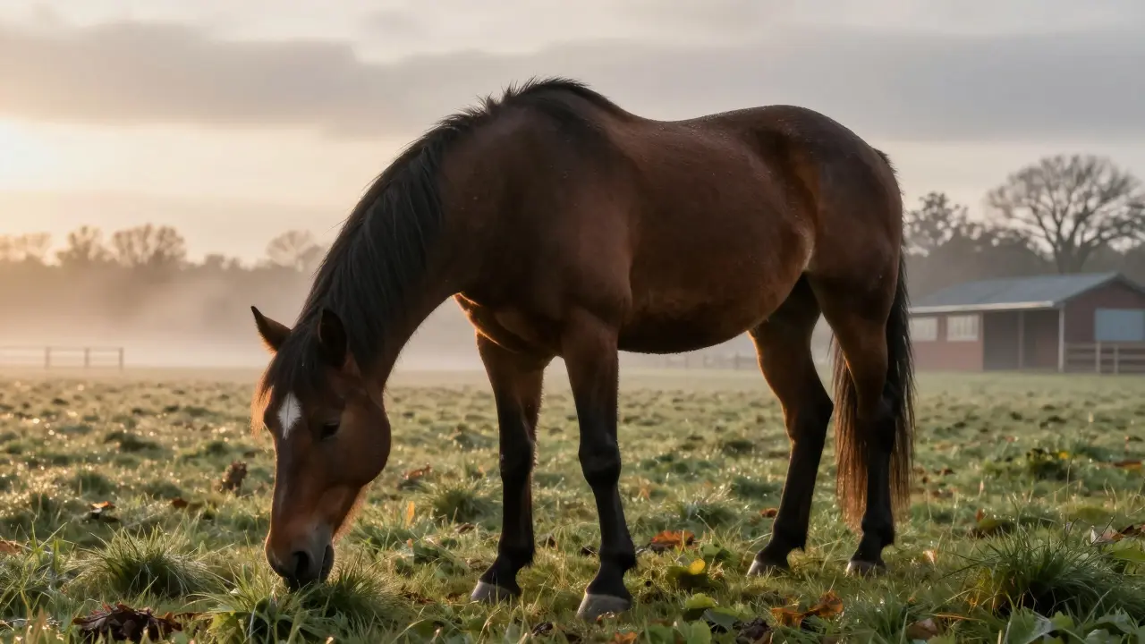 Kdy je nejhorší kolika u koní? Příčiny, příznaky a co dělat