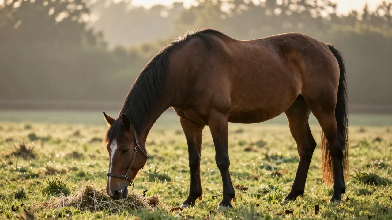 Kolik sní kůň za den? Průměrná denní dávka krmiva a co na to vliv má