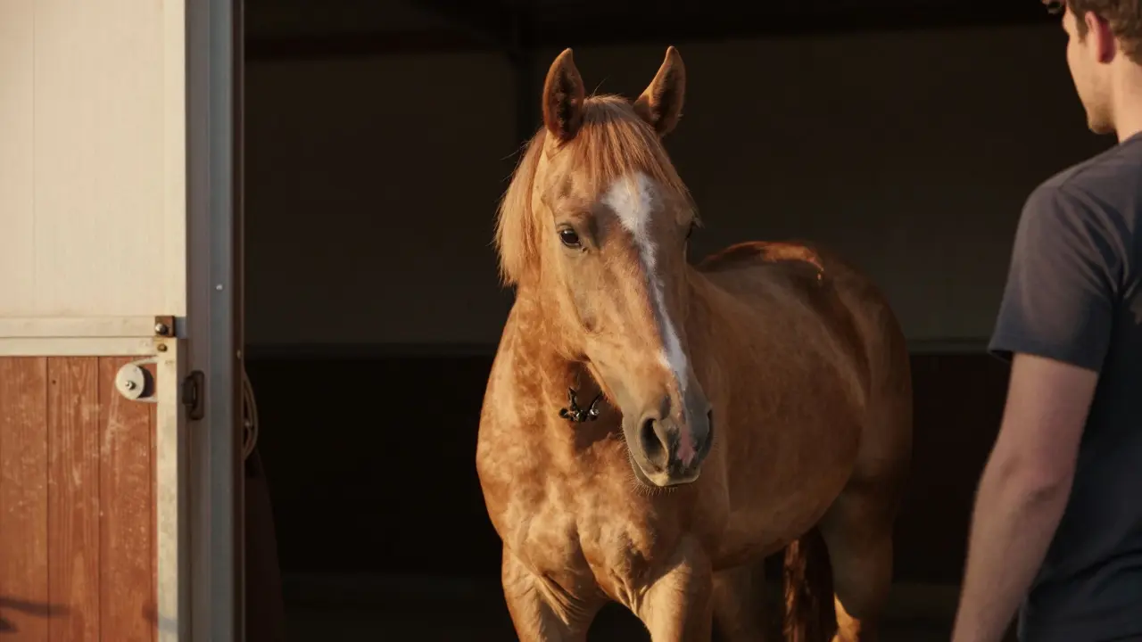Proč musíme koně před vstupem do boxů oslovit? Význam komunikace při přechodu do uzavřeného prostoru