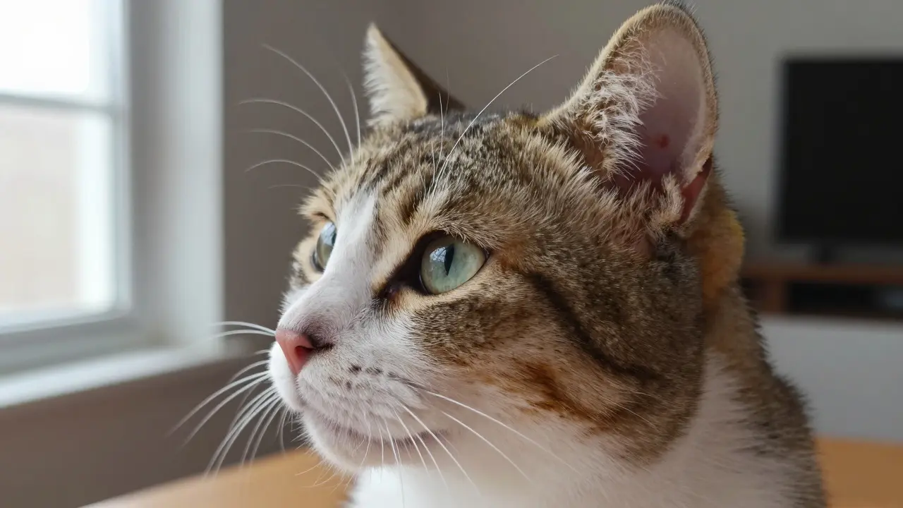 Skloněná hlava u kočky: Příčiny a léčba