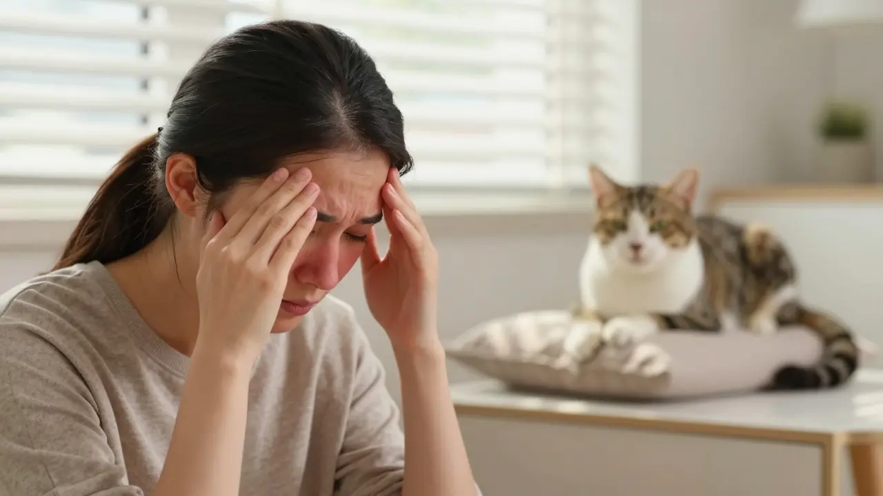 Jak poznám že mám toxoplazmózu - Příznaky, testy a prevence pro majitele