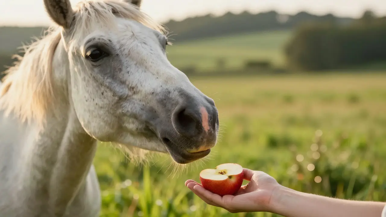 Jaké ovoce může kůň jíst? Bezpečný průvodce krmením a varovná znamení
